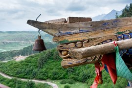 Tavatimsa Grottoes, Mati Si, Gansu Province, China