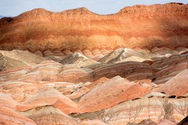 Danxia Rainbow Rocks, Zhangye, Gansu, China