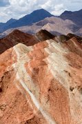 Danxia Rainbow Rocks, Zhangye, Gansu, China