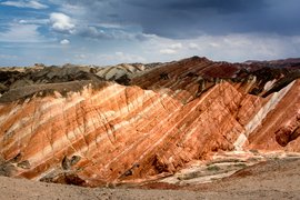 Danxia Rainbow Rocks, Zhangye, Gansu, China