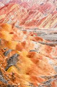 Danxia Rainbow Rocks, Zhangye, Gansu, China