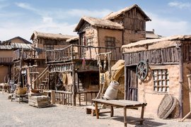 Reconstructed "Old Dunhuang", Gansu, China