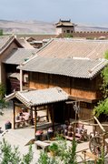 Reconstructed "Old Dunhuang", Gansu, China