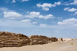 Han Dynasty Great Wall remnants, Gansu, China