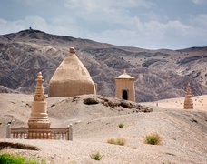 Mausoleums, Mogao Caves, Dunhuang, Gansu, China