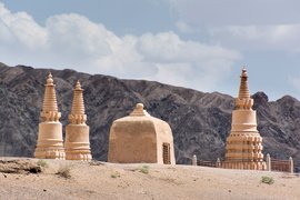 Mausoleums, Mogao Caves, Dunhuang, Gansu, China