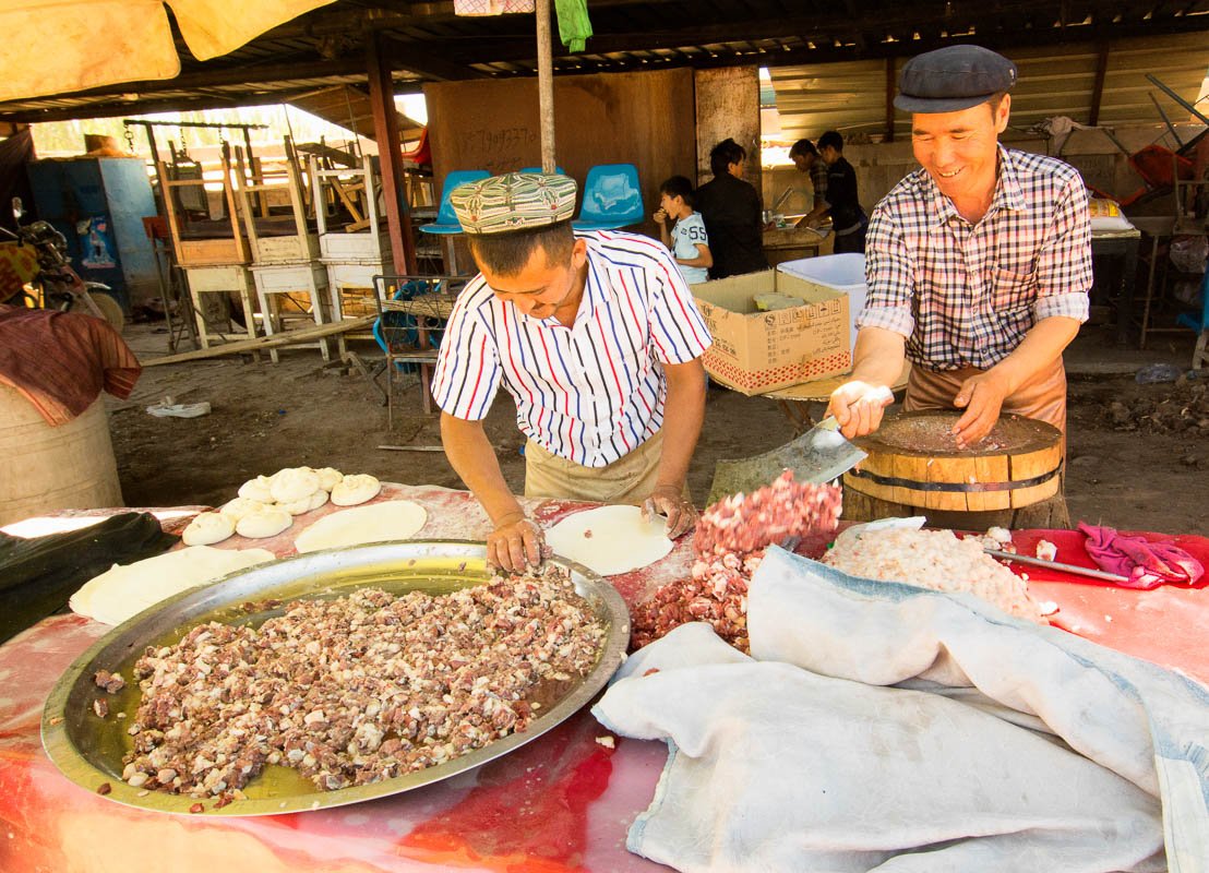 Kashgar animal market