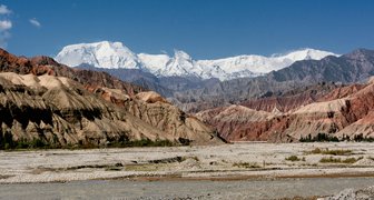 Ghez Canyon, Karakoram Highway, Xinjiang Province, China