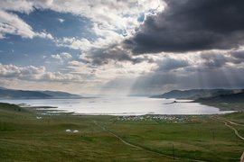 Terkhiin Tsagaan Lake, Tariat, Arkhangai, Mongolia