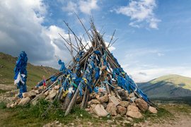 Terkhiin Tsagaan Lake, Tariat, Arkhangai, Mongolia