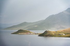 Terkhiin Tsagaan Lake, Tariat, Arkhangai, Mongolia