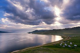 Terkhiin Tsagaan Lake, Tariat, Arkhangai, Mongolia