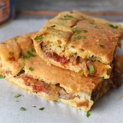 Komiška Pogača (Croatian Filled Bread)
