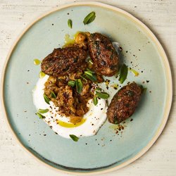 Lamb and aubergine kofta
