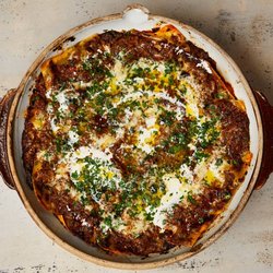 Spicy mushroom lasagne