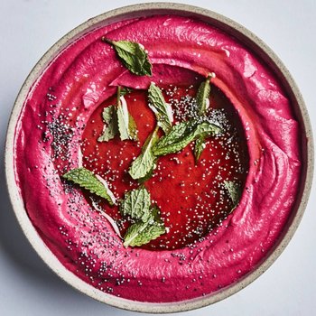 Hummus (Beetroot and Ricotta)