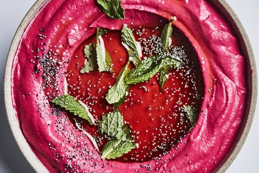 Hummus (Beetroot and Ricotta)