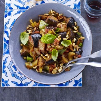 Caponata with Bruscetta