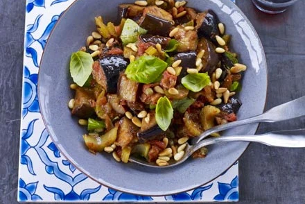Caponata with Bruscetta