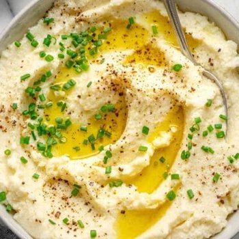 Buttery Mashed Cauliflower