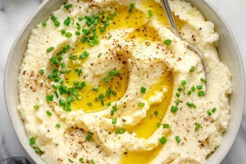 Buttery Mashed Cauliflower