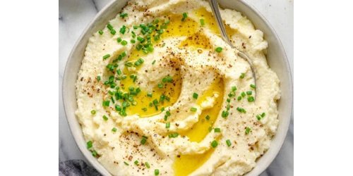 Buttery Mashed Cauliflower