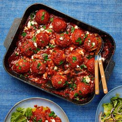 Chicken and Feta Meatballs