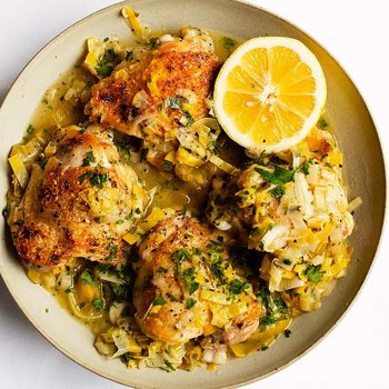 Chicken with Leeks