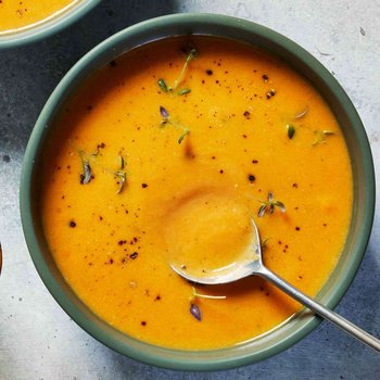 Creamy Roasted Carrot Soup