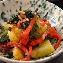 Frying Pan Peppers and Potatoes