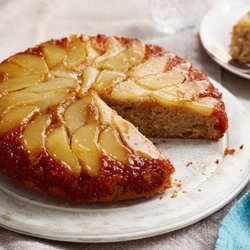 Ginger and Pear Upside-Down Cake