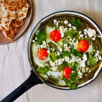 Green Brunch Eggs