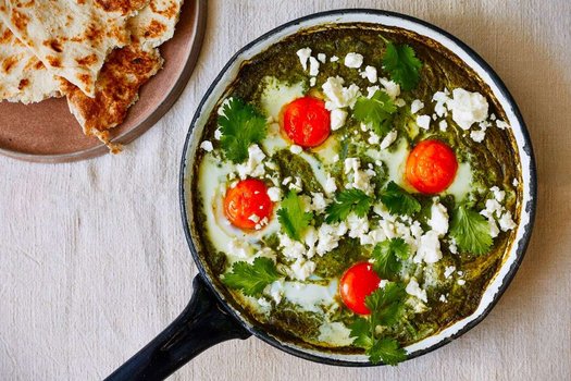 Green Brunch Eggs