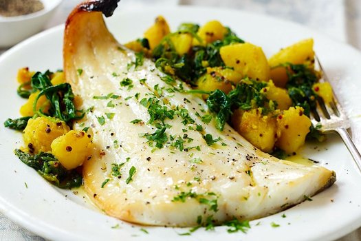 Grilled Mustard Haddock