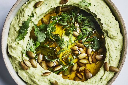 Hummus (Herby Avocado)