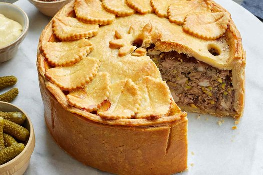 Hot Water Pastry Crust