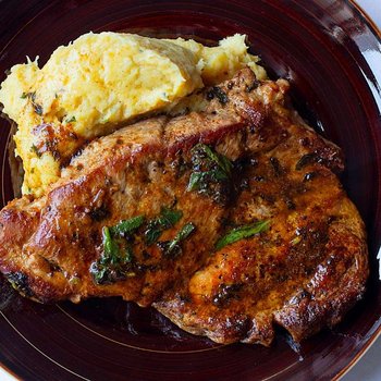 Pork and Spiced Parsnips