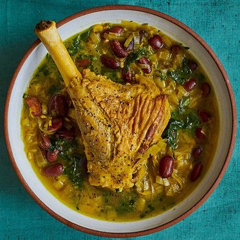 Spiced Persian Lamb Shank Stew