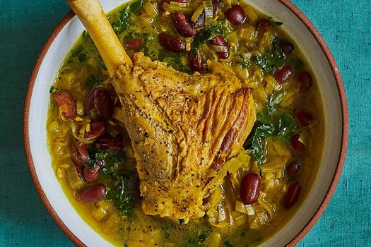 Spiced Persian Lamb Shank Stew