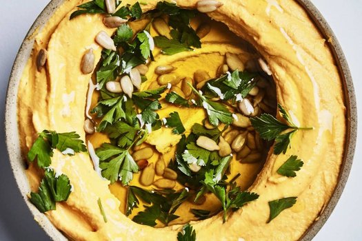 Hummus (Spicy Carrot )