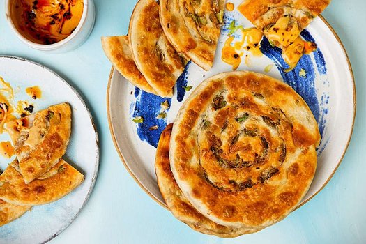 Spring Onion Pancakes (cong yu bing)